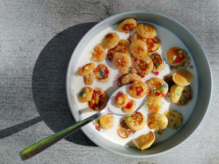 Bikin Mini Pancake Cereal Ala Korea
