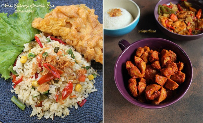 Menu Sarapan Praktis: Nasi Goreng + Susu Kurma