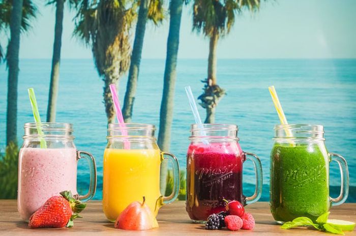 Es Batu Buah untuk Tambahan Smoothie