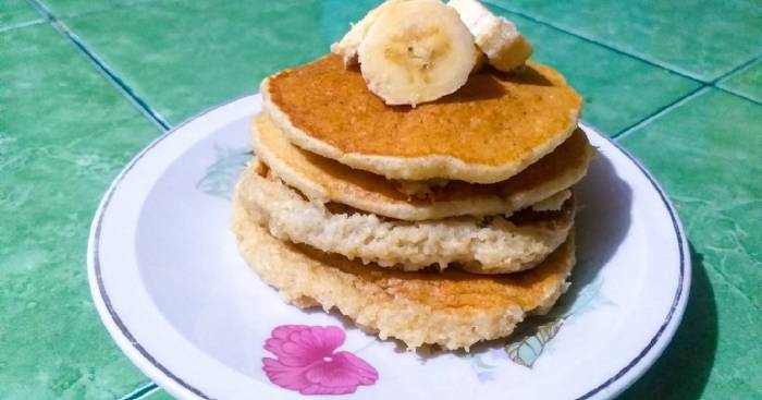 Pancake Mini Oat Tanpa Gula