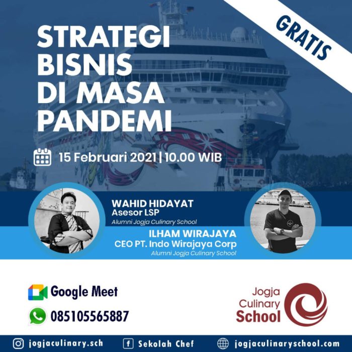 Strategi Bisnis Kuliner Online Saat Pandemi