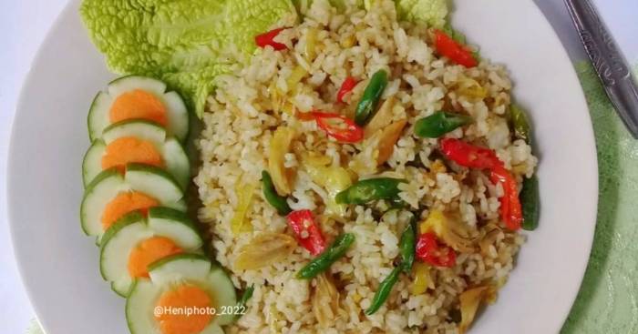 Dori Lada Hitam Kukus Tanpa Goreng