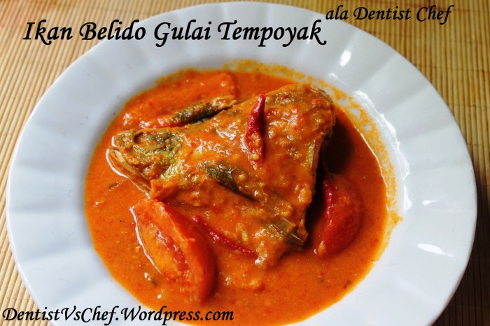 Gulai Ikan Padang Pedas Menggoda