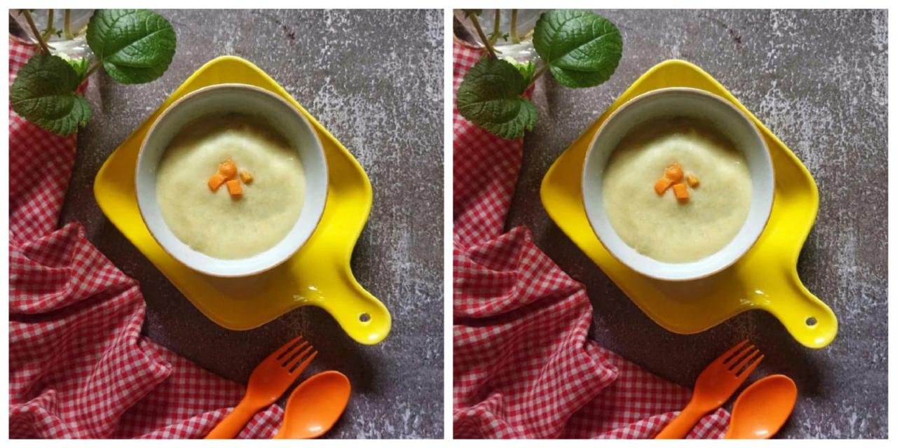 MPASI 6 Bulan: Puree Kentang & Hati Ayam